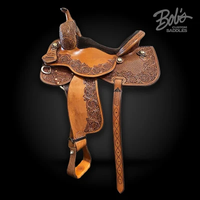 Mounted Shooter Saddle